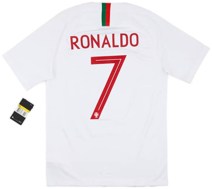 2018-19 Portugal Away Shirt Ronaldo #7 (S)