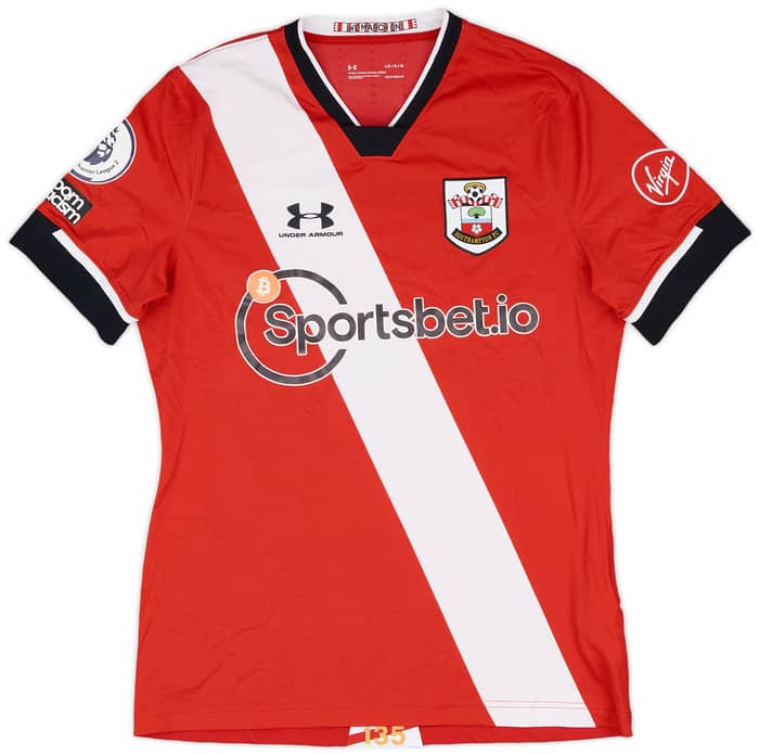 2020-21 Southampton Match Issue Home Shirt #2