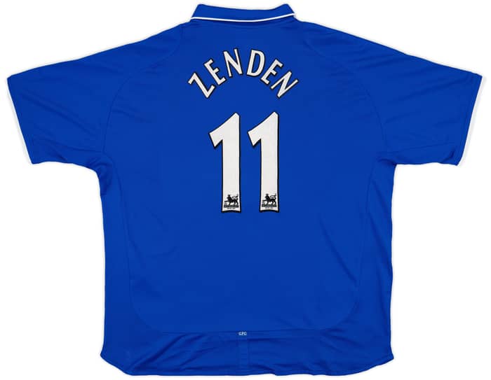 2001-03 Chelsea Home Shirt Zenden #11 - 8/10 - (XXL)