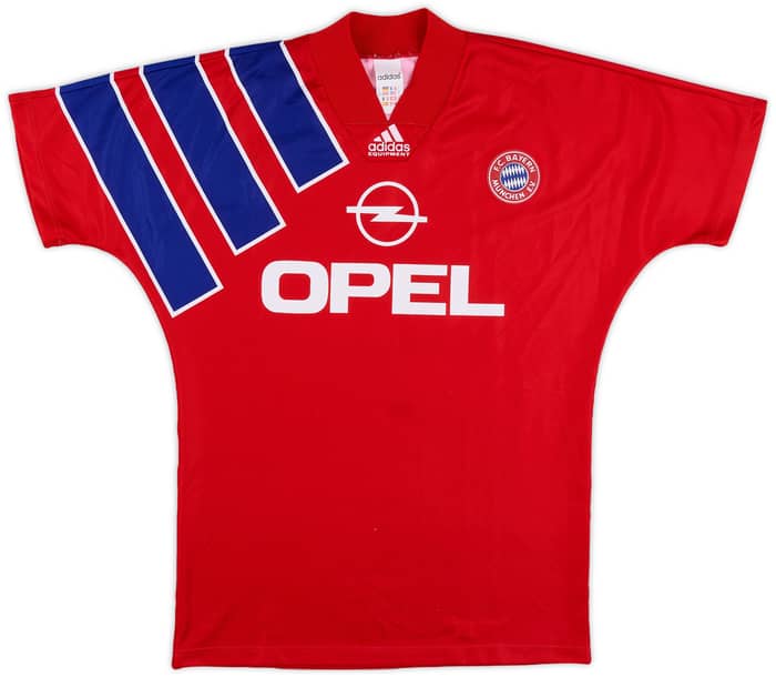 1991-93 Bayern Munich Home Shirt #10 - 7/10 - (S)