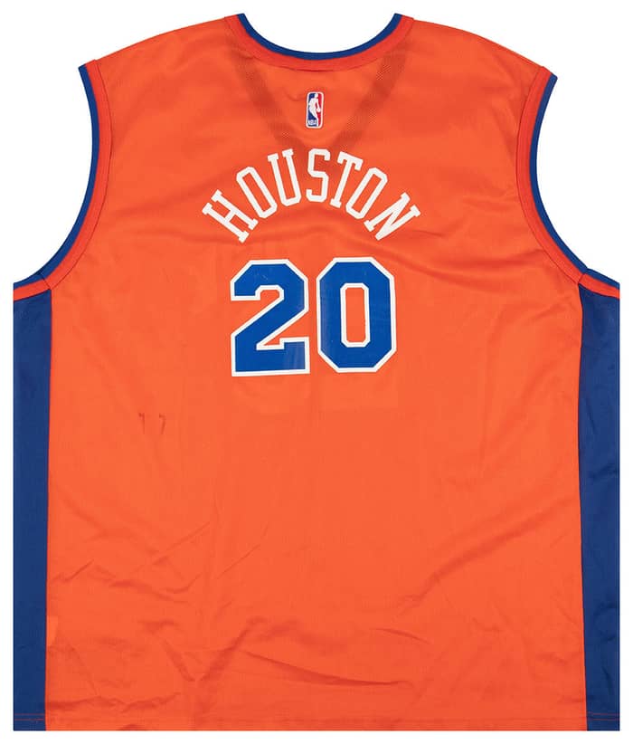 2001-02 New York Knicks Houston #20 Champion Jersey (Alternate) XXL
