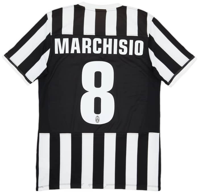 2013-14 Juventus Home Shirt Marchisio #8 - 7/10 - (M)