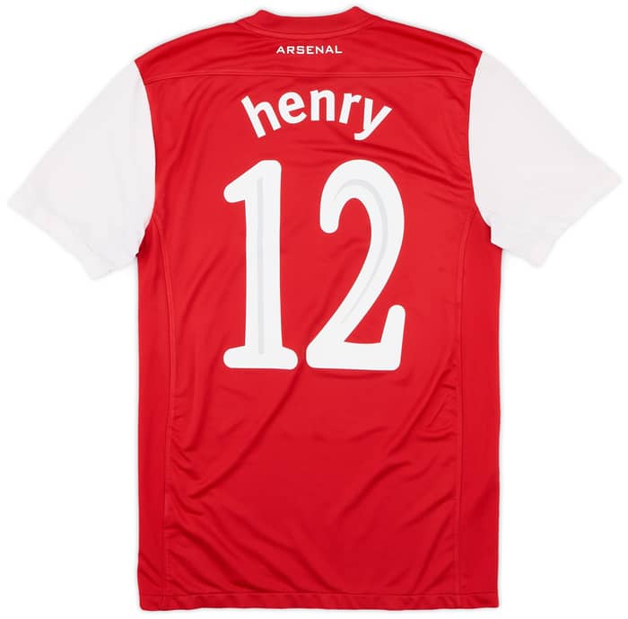 2011-12 Arsenal Home Shirt Henry #12 - 8/10 - (S)