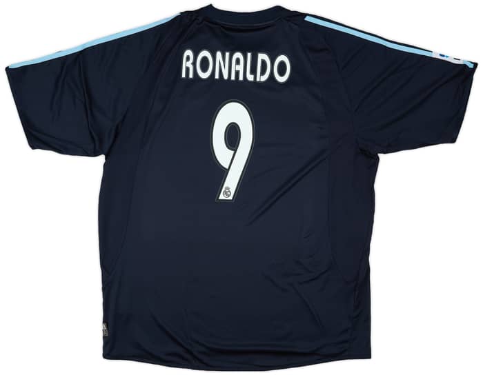 2003-04 Real Madrid Away Shirt Ronaldo #9 (XL) 2003-04 Real Madrid Away Shirt Ronaldo #9 (XL)
