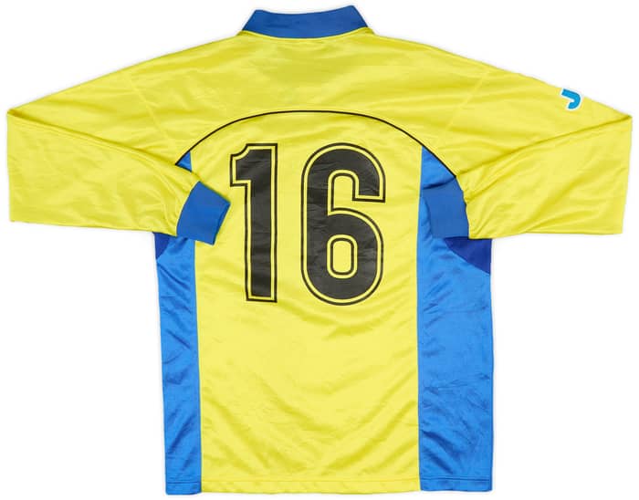 1998-99 Nippon Denso Match Issue Away L/S Shirt #16