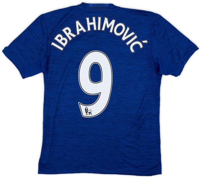 2016-17 Manchester United Away Shirt Ibrahimovic #9 - 9/10 - (S)