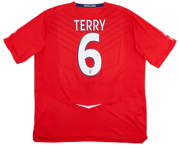 2008-10 England Away Shirt Terry #6 - 9/10 - (3XL)