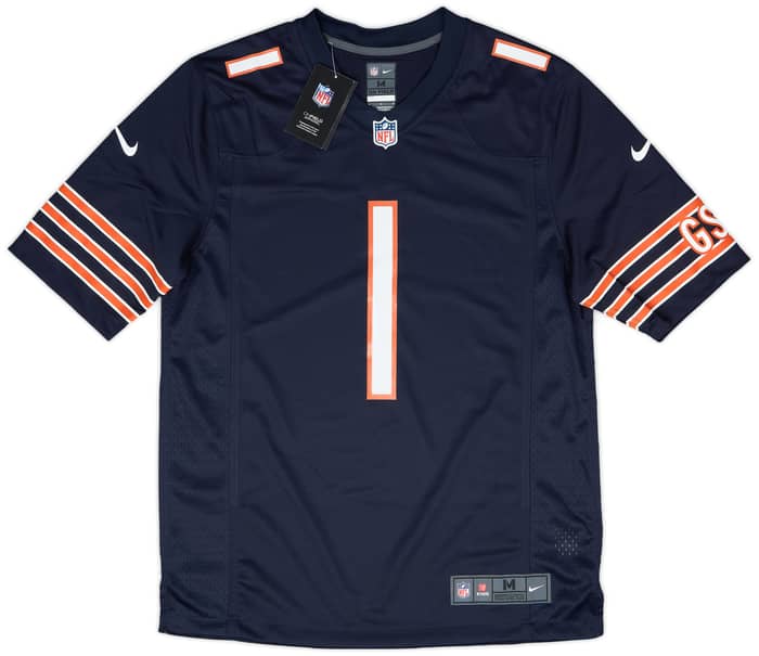 2021-23 Chicago Bears Fields #1 Nike Game Home Jersey (M)