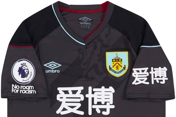 2020-21 Burnley Match Issue Away Shirt Brady #12