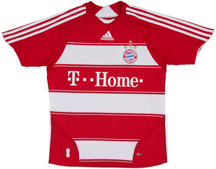 2008-09 Bayern Munich Home Shirt Lahm #21 - 6/10 - (L.Boys)