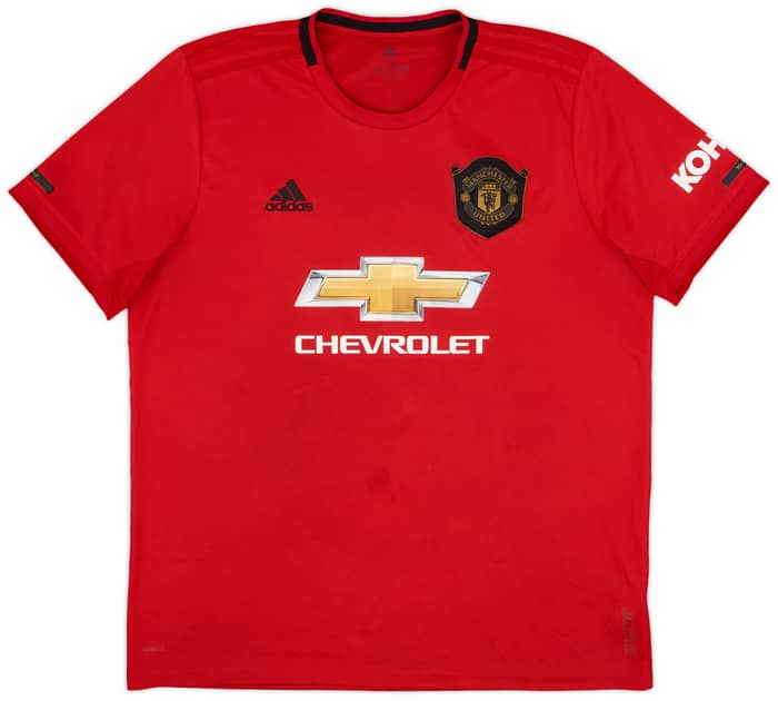 2019-20 Manchester United Home Shirt Mata #8 - 8/10 - (XL)