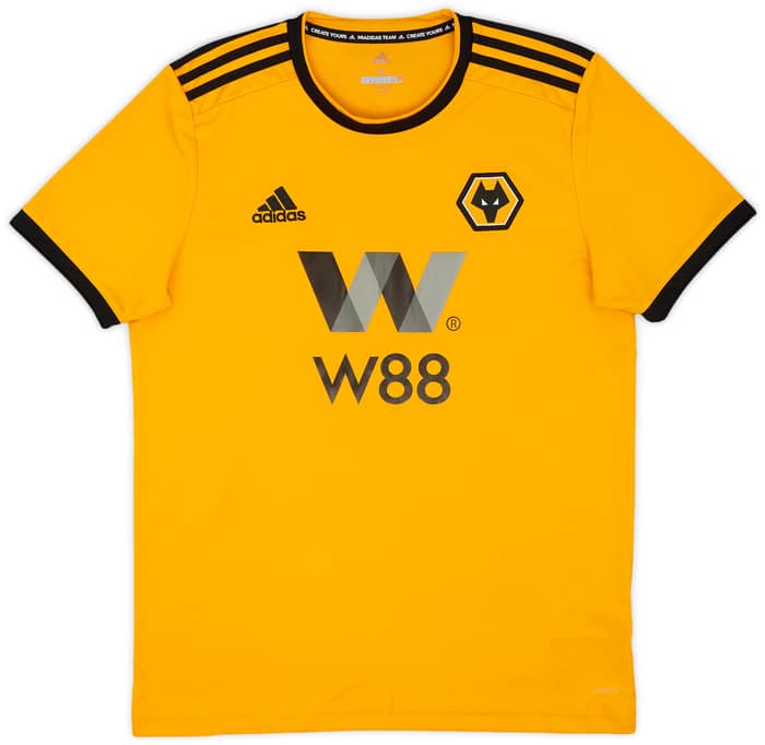 2018-19 Wolves Home Shirt Neves #8 - 8/10 - (M)