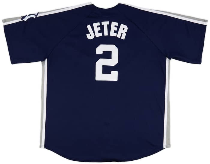 2012 New York Yankees Jeter #2 Majestic Jersey - 7/10 - (XXL)