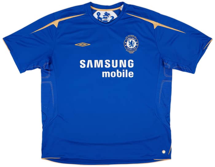 2005-06 Chelsea Centenary Home Shirt Makelele #4 - 6/10 - (3XL)