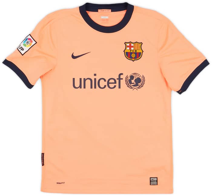 2009-10 Barcelona Away Shirt Messi #10 - 8/10 - (S)