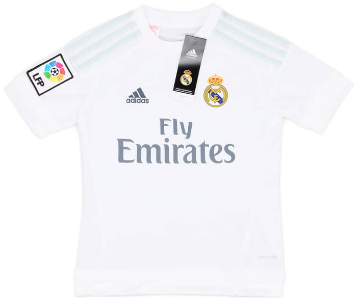 2015-16 Real Madrid Home Shirt Bale #11 (S.Boys)