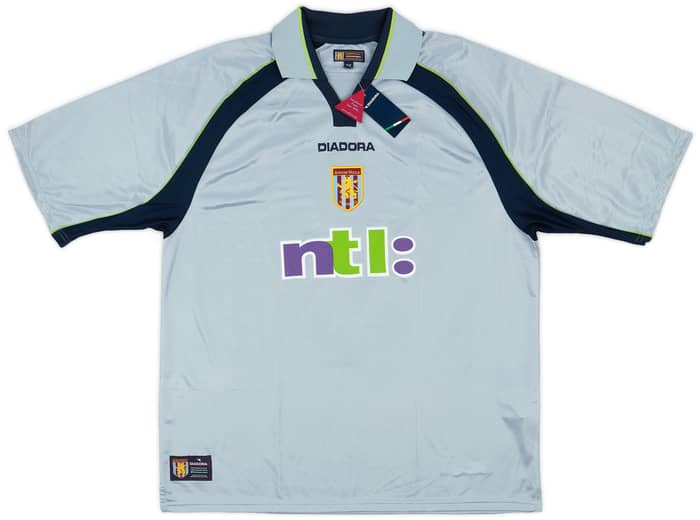 2001-02 Aston Villa Away Shirt Angel #8 (XL)