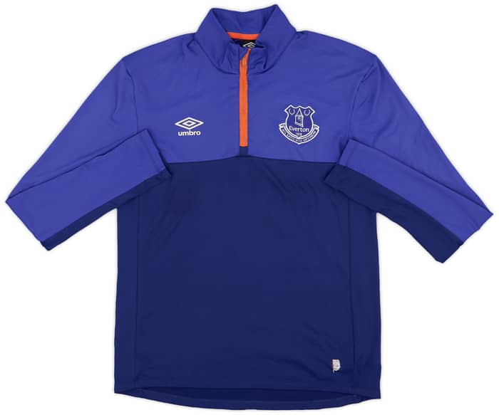 2016-17 Everton Umbro 1/4 Zip Drill Top - 7/10 - (L)