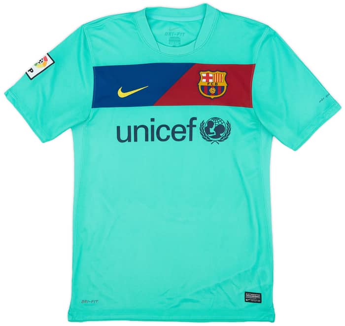 2010-11 Barcelona Away Shirt Messi #10 - 8/10 - (S)