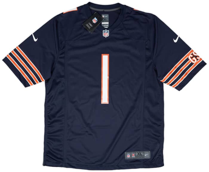2021-23 Chicago Bears Fields #1 Nike Game Home Jersey (XL)