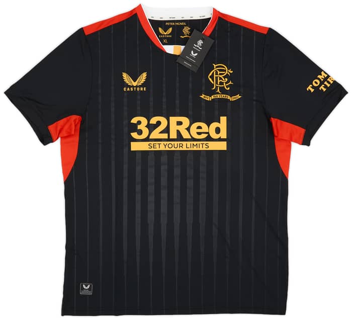 2021-22 Rangers Player Issue Pro '150 Years Anniversary' Away Shirt (XL)