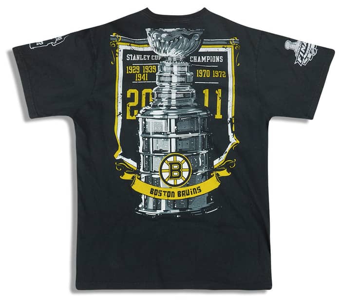 2011 Boston Bruins Stanley Cup Champions Reebok Graphic Tee XL