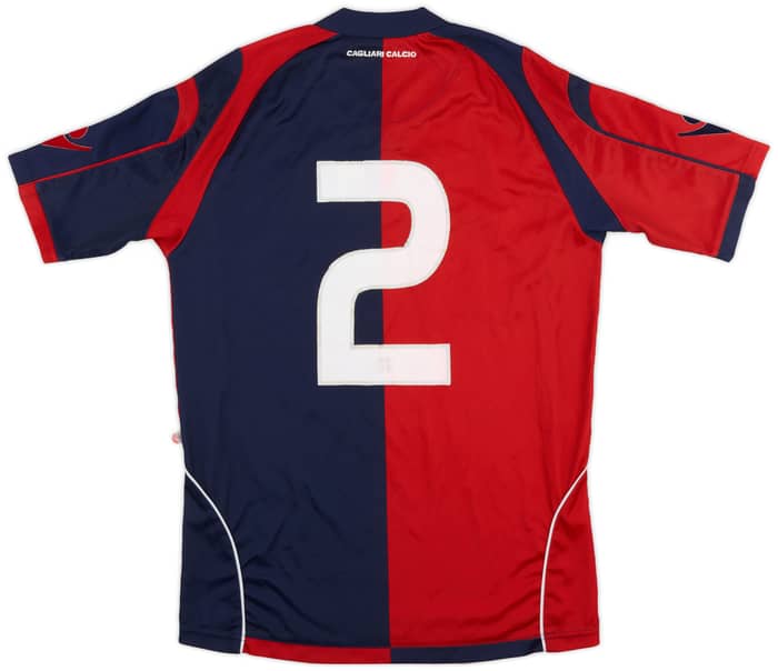 2009-10 Cagliari Home Shirt #2 - 7/10 - (S)