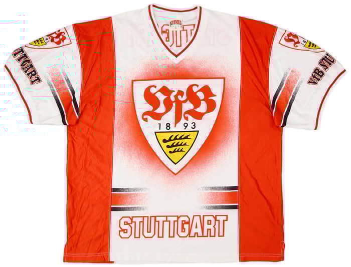 1990s Stuttgart Nutmeg Graphic Shirt - 9/10 - (XL)