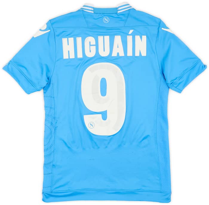 2013-14 Napoli Home Shirt Higuain #9 - 7/10 - (S)