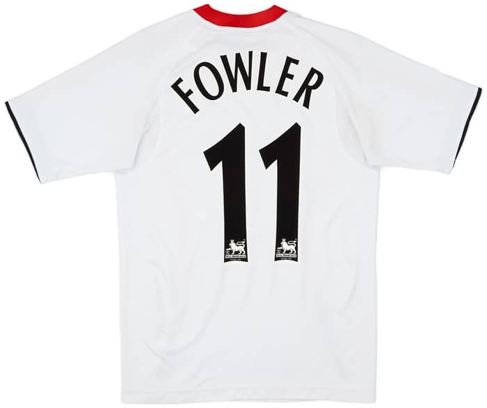2005-06 Liverpool Away Shirt Fowler #11 - 5/10 - (S)