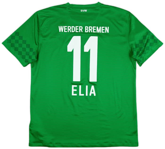 2011-12 Werder Bremen Home Shirt Elia #11 - 7/10 - (L)