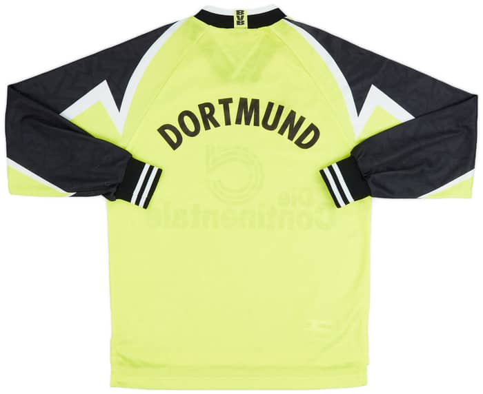 1995-96 Borussia Dortmund Home L/S Shirt - 7/10 - (S)
