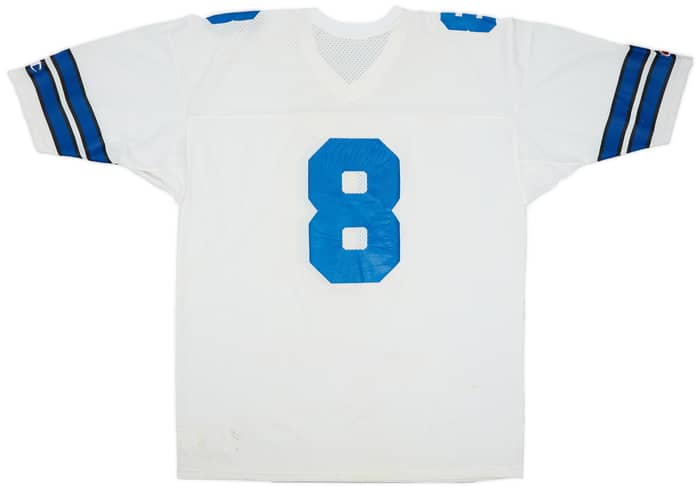 1990-95 Dallas Cowboys Aikman #8 Champion Away Jersey - 6/10 - (XXL)