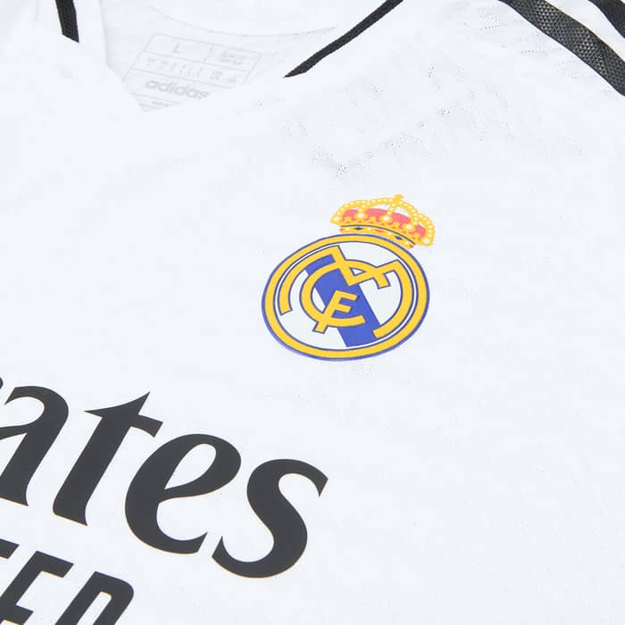 2024-25 Real Madrid Authentic Home Shirt