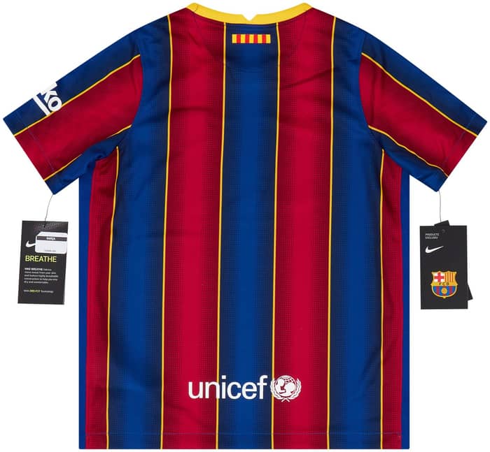 2020-21 Barcelona Home Full Kit (Little Kids)