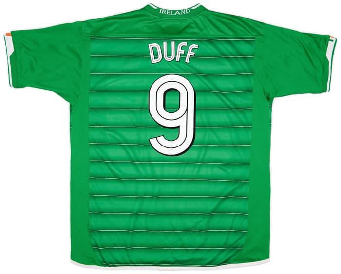2003-04 Ireland Home Shirt Duff #9 - 8/10 - (XXL)