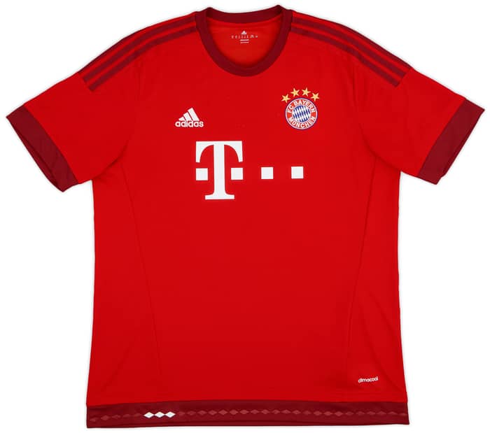 2015-16 Bayern Munich Home Shirt Thiago #6 - 8/10 - (XL)