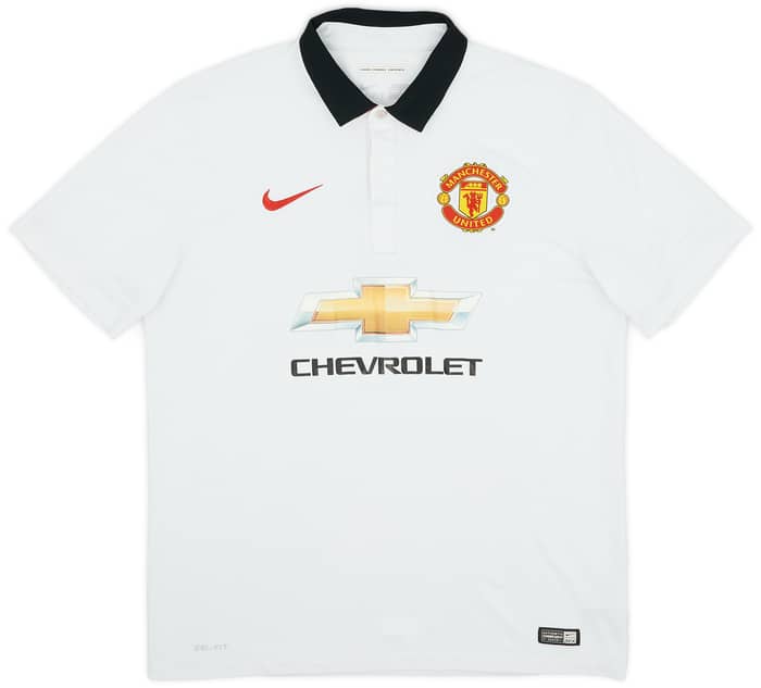 2014-15 Manchester United Away Shirt Mata #8 - 8/10 - (L)