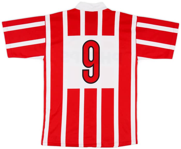 1990-92 PSV Home Shirt #9 (Romario) - 8/10 - (M)