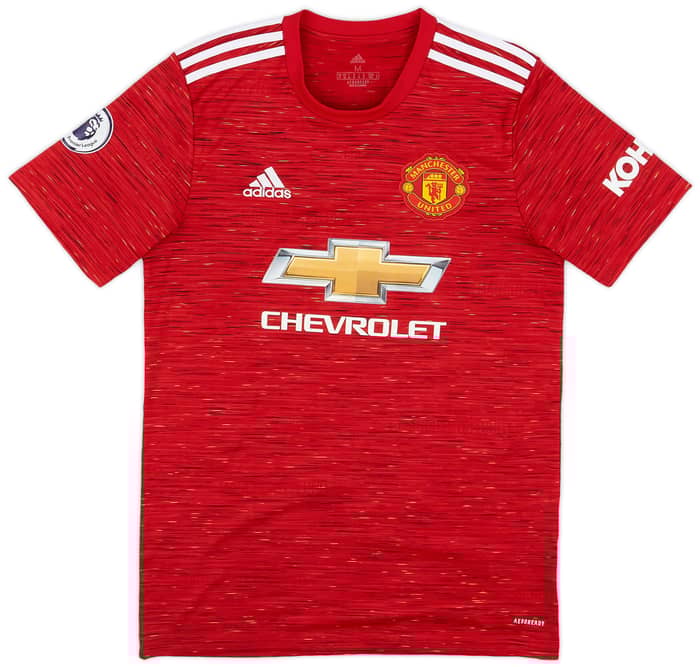 2020-21 Manchester United Home Shirt B.Fernandes #18 - 10/10 - (M)