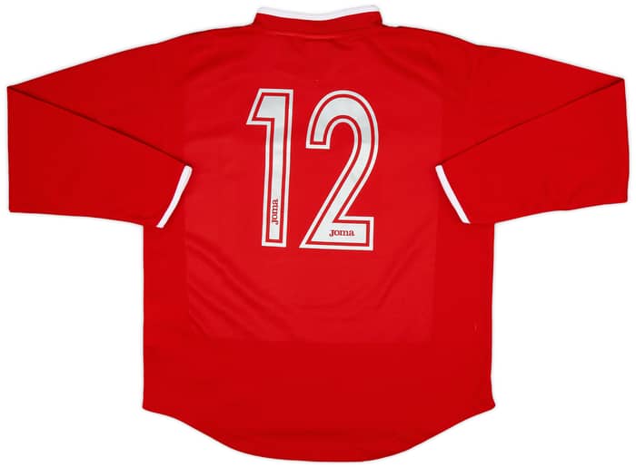 2005-06 Getafe Alternate Away L/S Shirt #12 - 6/10 - (XS)