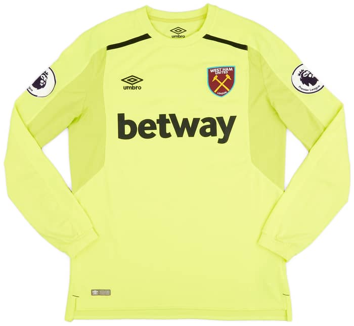 2017-18 West Ham Match Issue GK Shirt Adrián #13