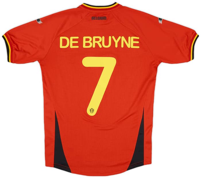 2014-15 Belgium Home Shirt De Bruyne #7 - 7/10 - (M)