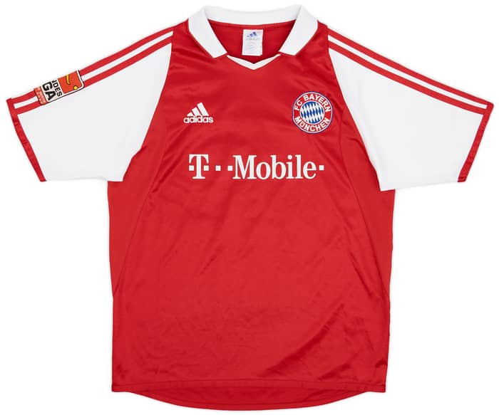 2003-04 Bayern Munich Home Shirt Jeremies #16 - 5/10 - (XL.Boys)