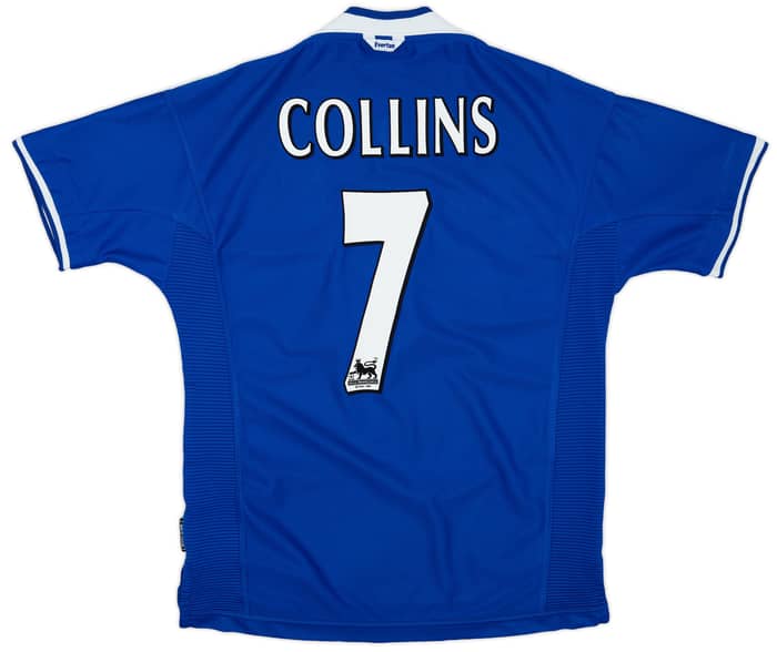 1999-00 Everton Home Shirt Collins #7 - 5/10 - (L)