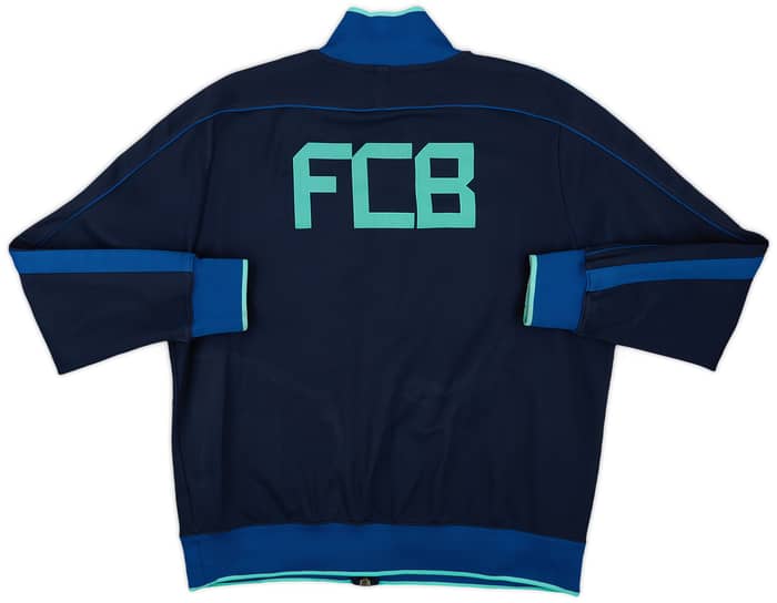 2010-11 Barcelona Nike N98 Track Jacket - 7/10 - (XL)