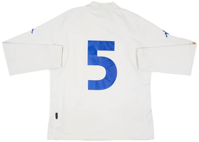 2000-01 Italy Away L/S Shirt #5 - 5/10 - (L)