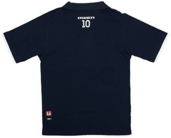 2002-04 England Umbro Training Shirt - 7/10 - (S)