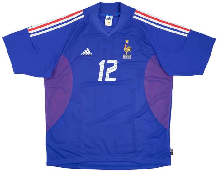 2002-04 France Home Shirt Henry #12 - 6/10 - (XL)