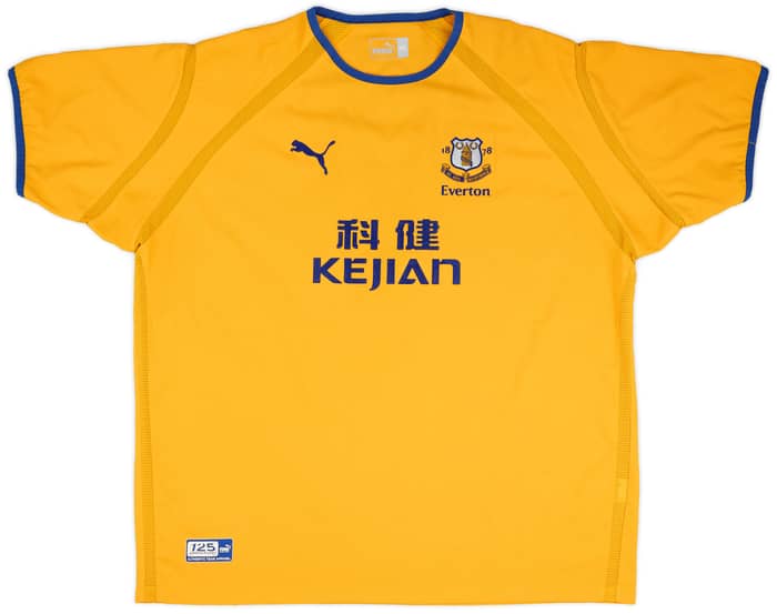 2003-04 Everton Away Shirt Rooney #18  - 9/10 - (XXL)